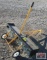 Yellow Pull Behind Lawn Aerator...