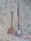 Square Shovel & D Handle Scoop Shovel