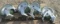 4-Heavy Duty Swivel Green Castors 2