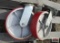 -Heavy Duty Red Swivel Castors 2