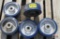 5-Heavy Duty Blue Castor Wheels 4
