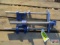 Blue Wood Working Bench Vise