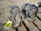 4- Used Caster Wheel Rollers