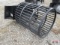 New Wolverine Skid Steer Hydraulic Rock Picker With Hoses And Couplers (Items In Office)