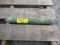 Green Steel Cylinder With Threaded Rods On Each End