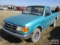 1993 Ford Ranger Pickup Truck, VIN # 1FTCR10AXPPA71452