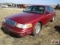 1998 Ford Crown Victoria Passenger Car, VIN # 2FAFP74W3WX125992
