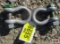 Pair Of Lifting Shackle Threaded Pin-Galvanized