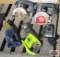 Lot of RYOBI...18V tools, Two 5 1/2