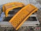 Pair Of Car Ramps Yellow