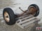 Axle Assembly With Tires & Springs