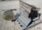 Biro Model 33 Stainless Steel Meat Saw on a Rolling Cart, 220 Power, Seller Said Works