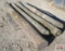 4- Wood Fence Posts 8' +/-
