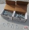 2 Boxes of Zinc Plated Diamond Point Staples 2x5/8