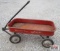 Vintage Jet, Western Flyer Red Wagon, Handle Not Complete