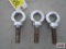 Chrome Threaded Eye Bolts