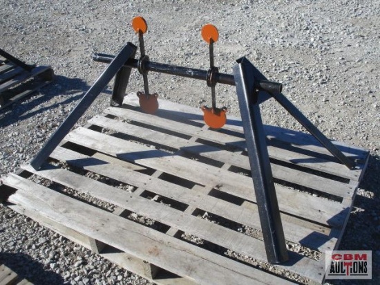 3/8" AR500 Spinning Spinner Shooting Target Weighs #40