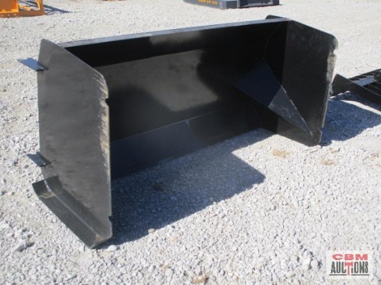 6' Skid Steer Snow Box / Pusher Cutting Edge Weighs #655