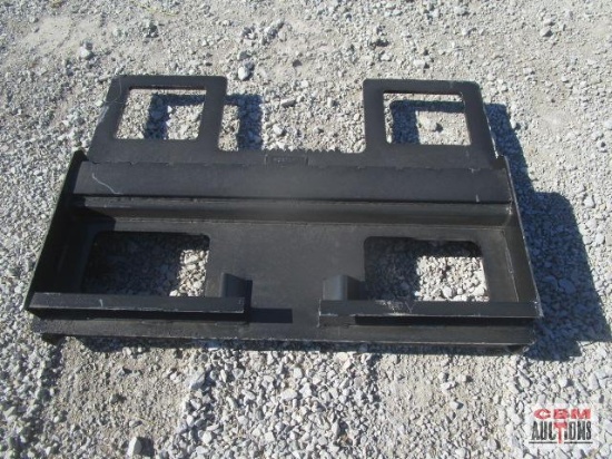 48" Skid Steer Step Thru Pallet Fork FRAME ONLY Class 2 Weighs # 220