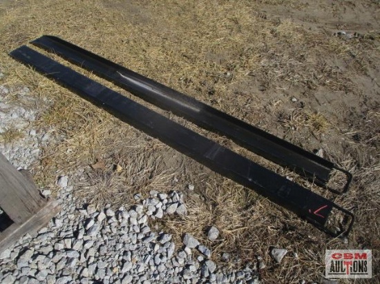84" Pallet Fork Extensions Light Duty Weighs #96