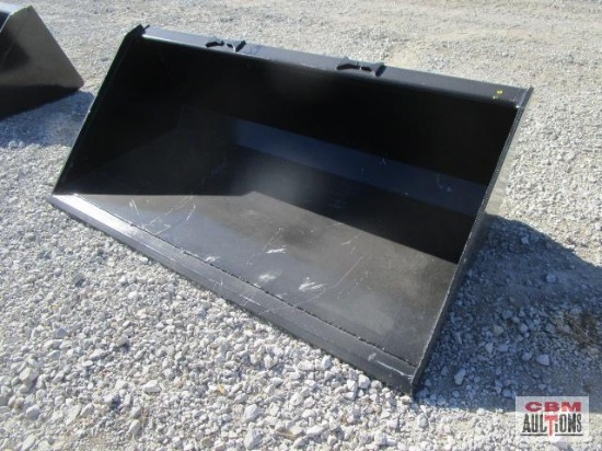 66" Skid Steer Smooth Bucket, Weighs #470