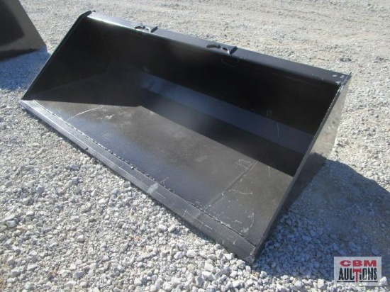 78" Skid Steer Smooth Bucket Weighs #520
