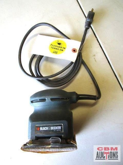 Black & Decker 1/4 Sheet Finish Sander Works