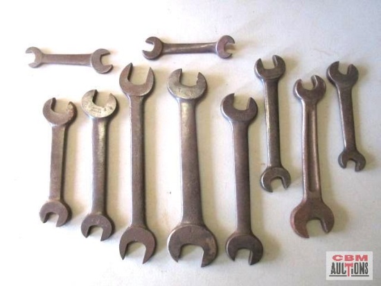 Mixed Vintage Open Ended Wrenches