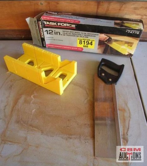Task Force 12" Hand Miter Box