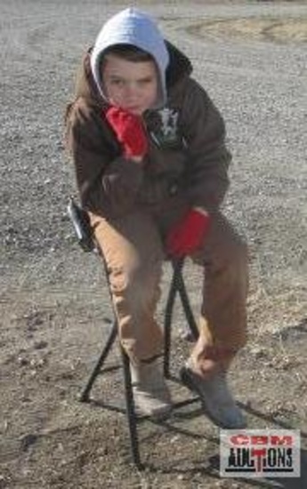 Portable Folding Mr Thinker Stool (Boy Not Included)