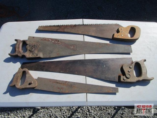 4- Vintage Hand Saws