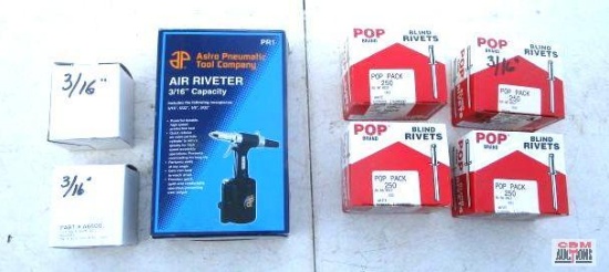 Air Rivet Gun & Rivets