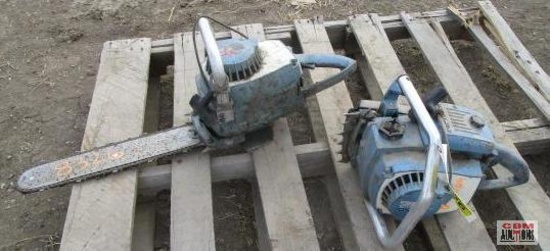 Pair Of Homelite Chainsaws (Unknown)