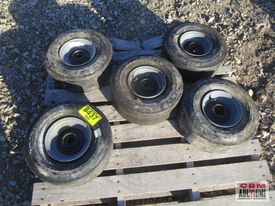 5- Duro 15x6x6 Tires & Wheels