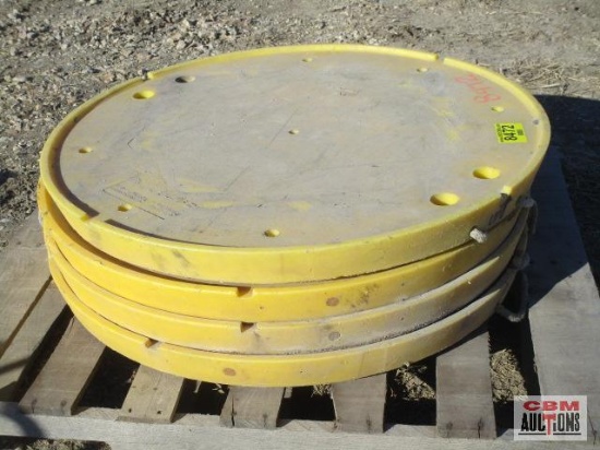 4- Hoss Plate 36" Crane Outrigger Pads