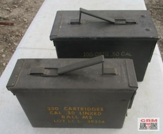 2 -Steel Ammo Cans