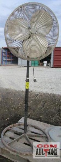 24" Electric Fan On Floor Stand