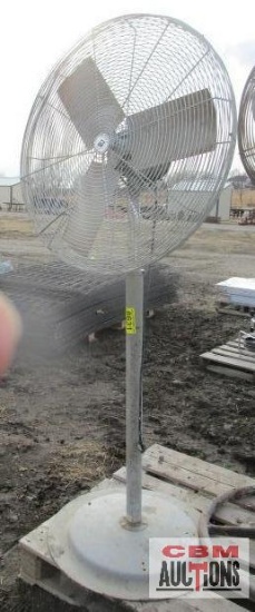 30" Electric Fan On Floor Stand