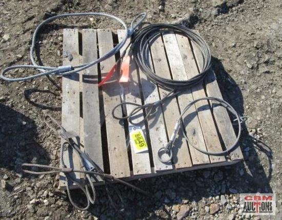 Assorted Cable Chokers & Rigging