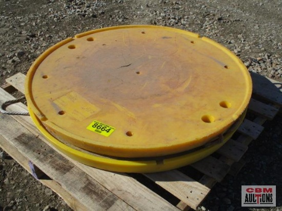 2- Hoss Plate 36" Crane Outrigger Pads