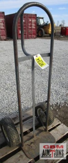 Hand Truck 2 Wheel Dolly-Yellow Wheels