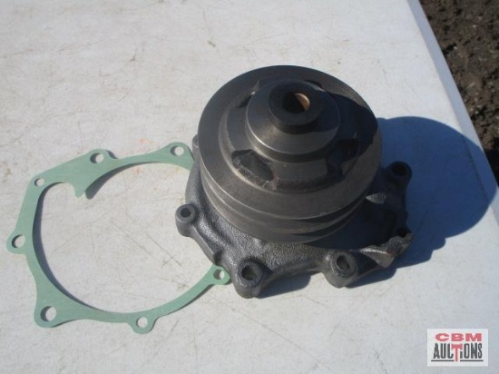 New Water Pump with Double Pulley Fits Ford, Fits New Holland 5110, 5610, 5900, 6410, 6610, 6710,