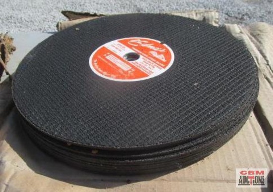 10-Edmar 14" Abrasive Metal Blades For Cut Off Chop Saw