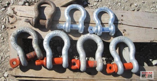 Assorted Lifting Shackles Screw In Pin