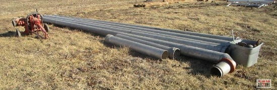 Berkeley Water Pump, 1000 PTO, 7 3/4 Impeller, 8" Irrigation Aluminum...Pipe 30' 6" Is The Longest.