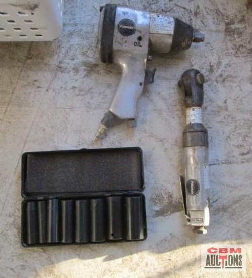 Powermate 1/2" Air Impact,... Air Ratchet & Powermate Deep Well Sockets 3/8"-3/4" (Unknown)