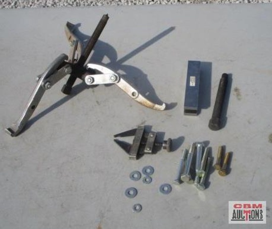 3 Jaw Gear Puller & Misc Pullers