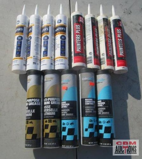 Tubes Of Gun Grease & Painters Caulk