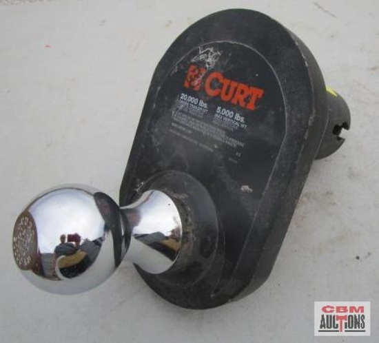Curt 20K Gooseneck Ball Offset Hitch For Short Bed Pickup