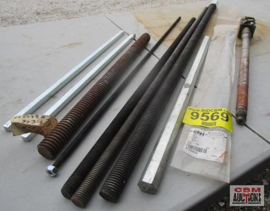 Steel Stock Square, Hex Stock, Threaded Rod